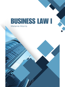 Business Law I book cover